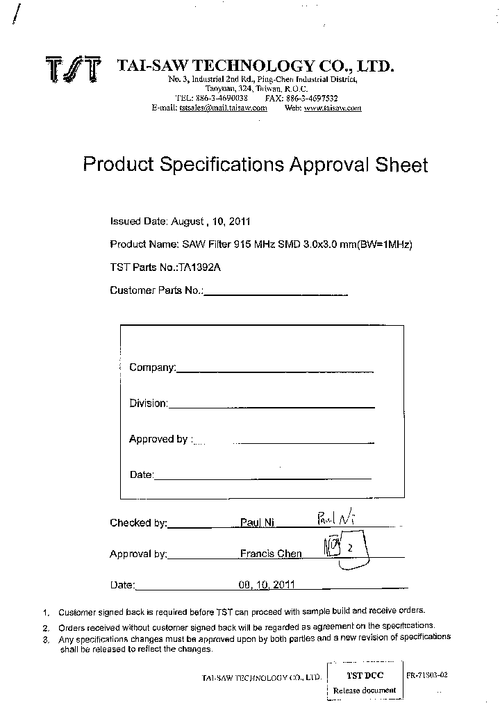 TA1392A_8978765.PDF Datasheet