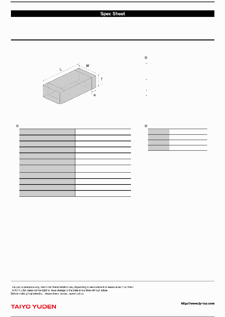 LMK325BJ476MMHP_8979718.PDF Datasheet