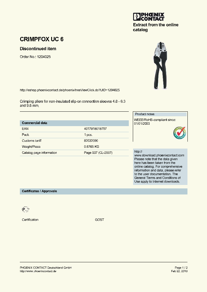 CRIMPFOX-UC-6_8981421.PDF Datasheet