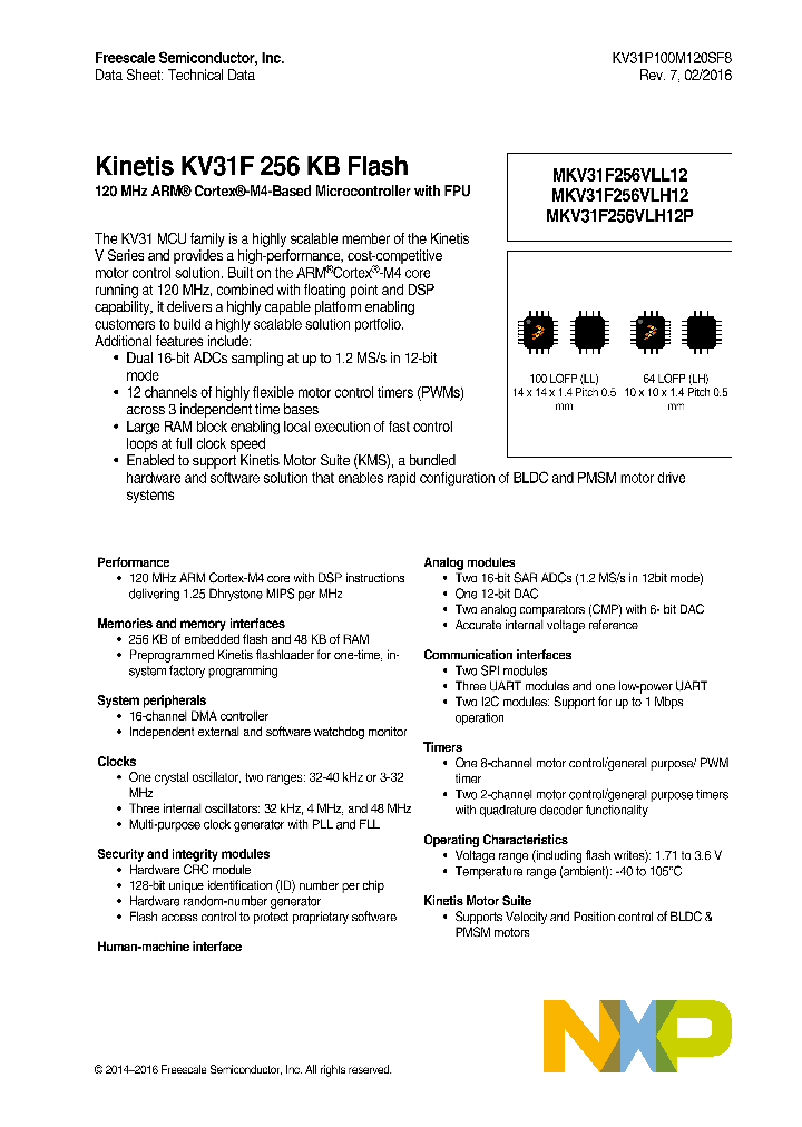 KV31P100M120SF8_8981896.PDF Datasheet