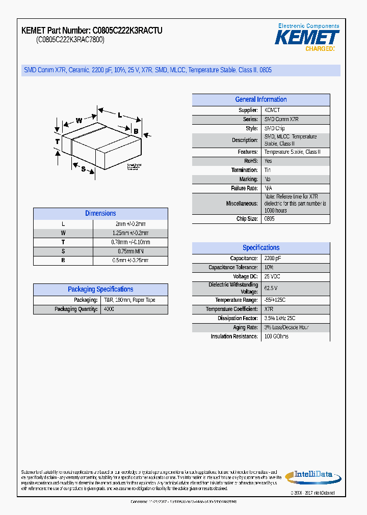 C0805C222K3RACTU_8990376.PDF Datasheet