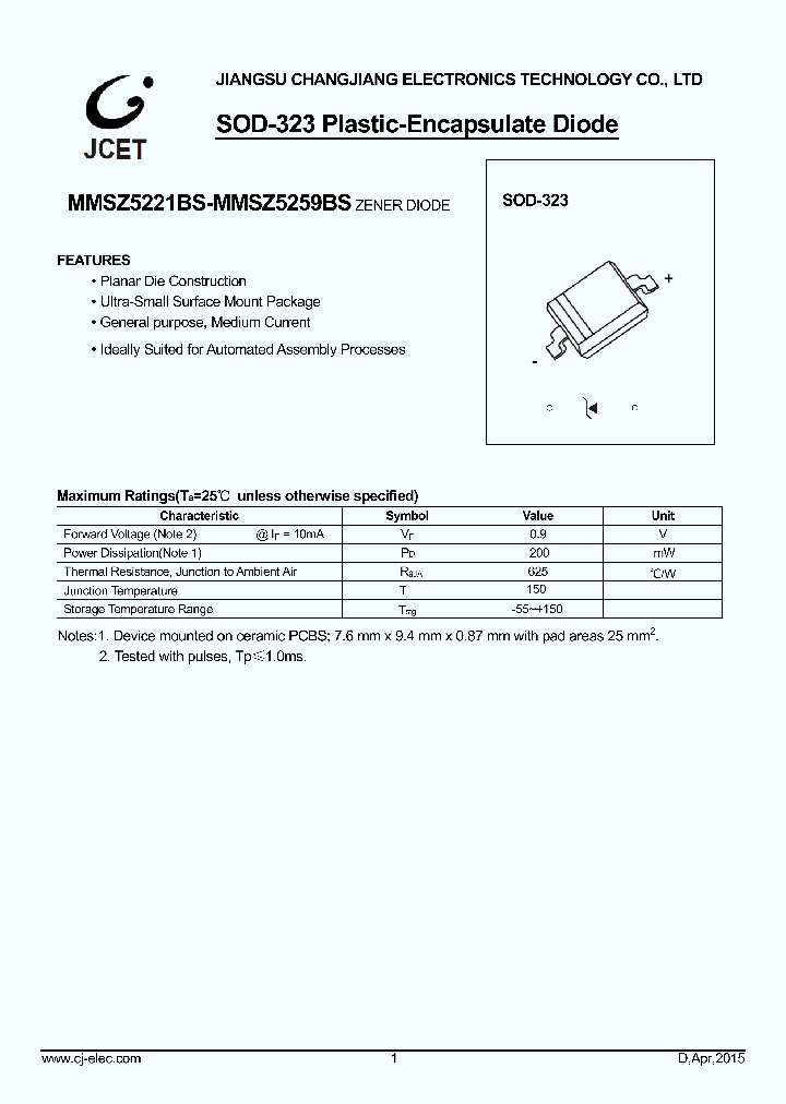 MMSZ5234BS_8991235.PDF Datasheet