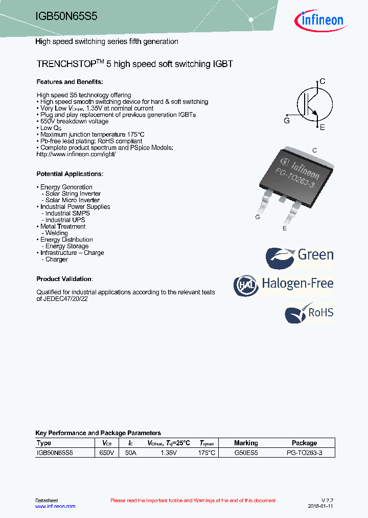 IGB50N65S5_8992435.PDF Datasheet