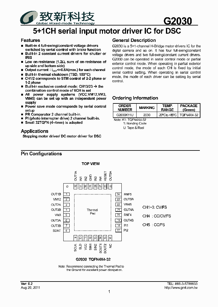 G2030_8994827.PDF Datasheet