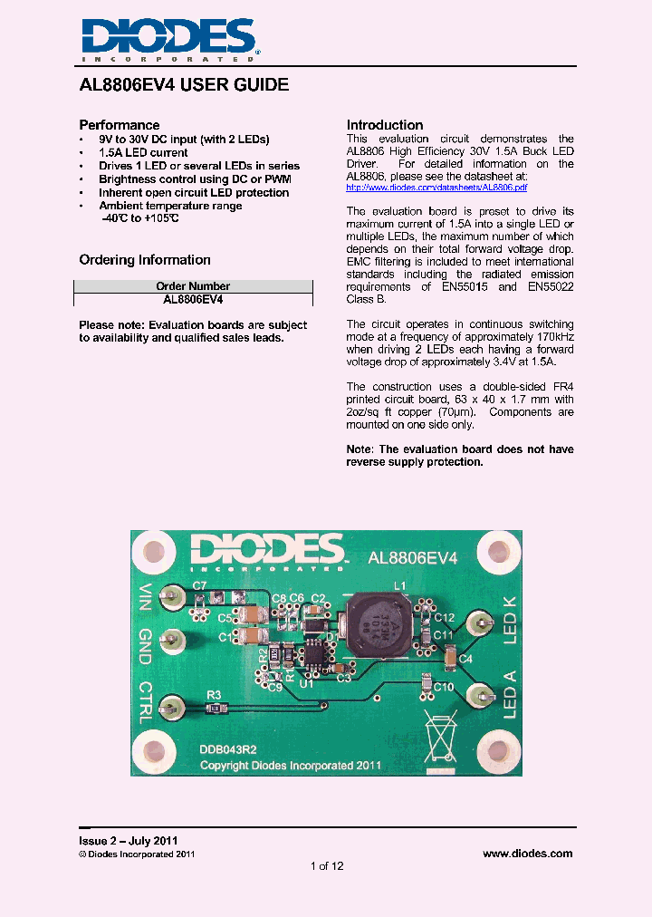 AL8806EV4_8995362.PDF Datasheet