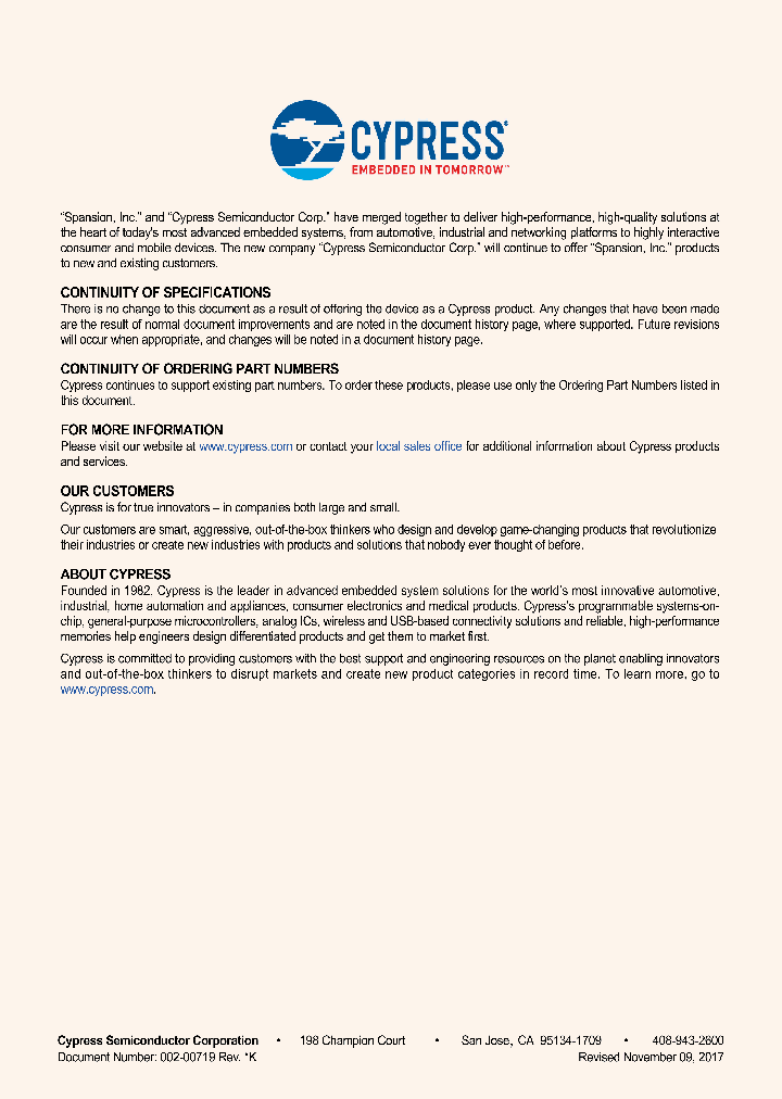 S25FL216K_8999119.PDF Datasheet