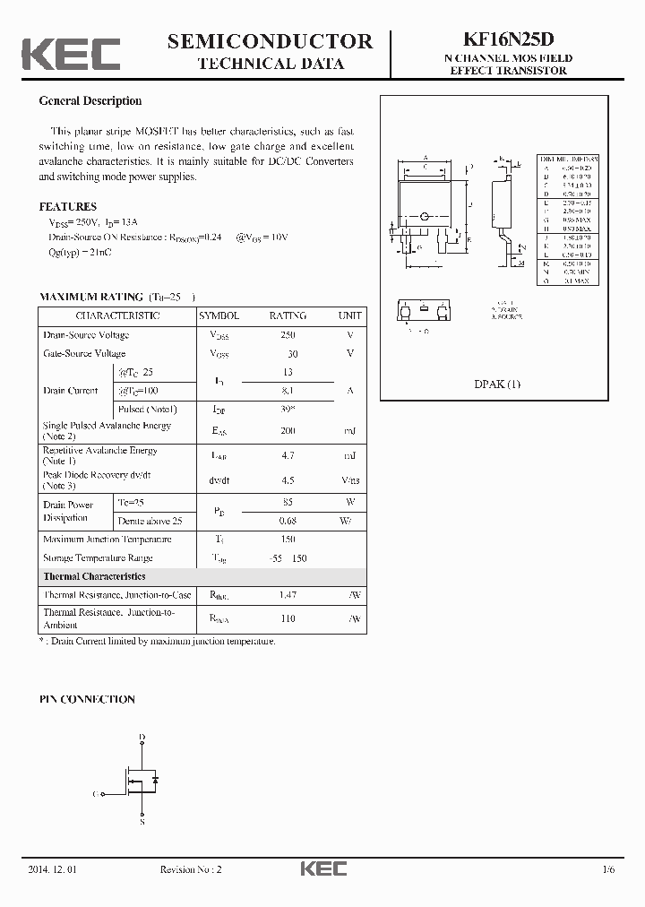 KF16N25D_8999857.PDF Datasheet