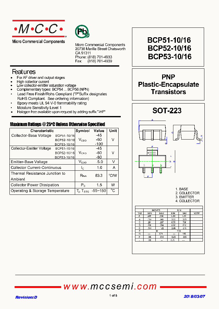 BCP52-10_9000110.PDF Datasheet
