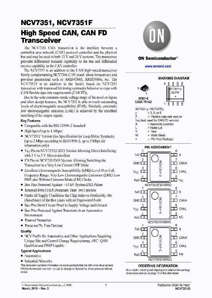 NCV7351-16_9000404.PDF Datasheet