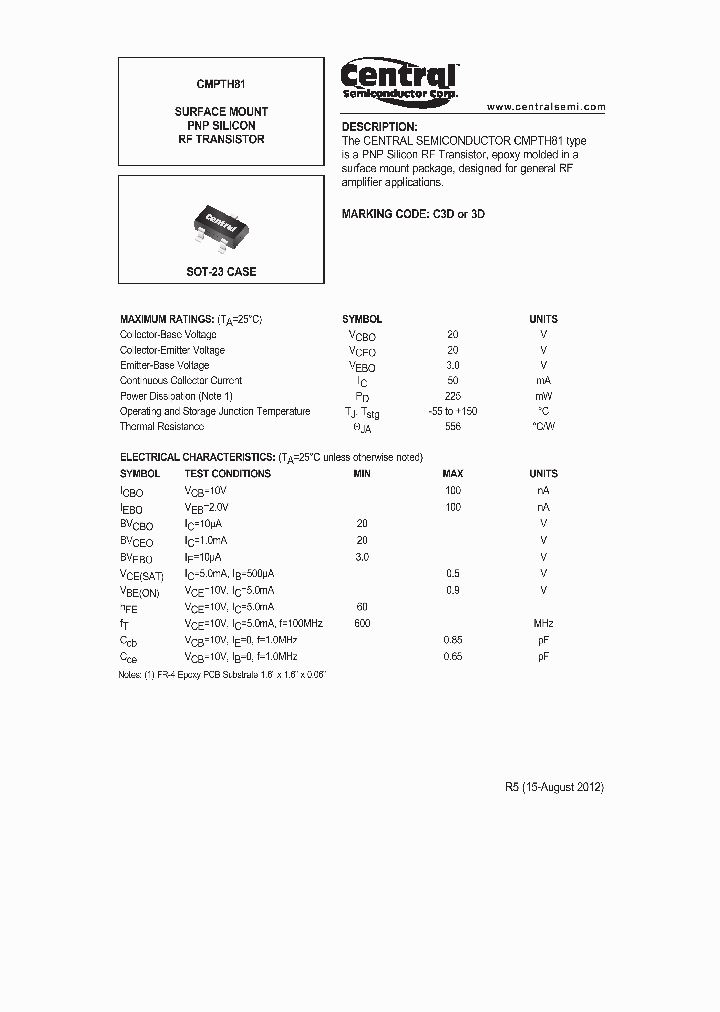 CMPTH81-15_9003109.PDF Datasheet