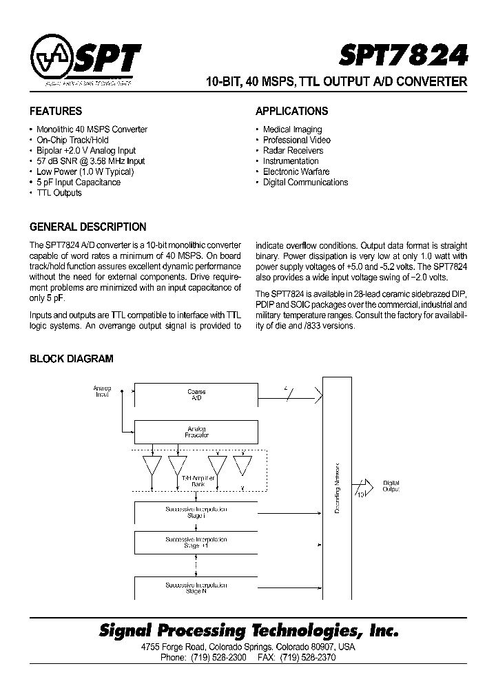 SPT7824BIJ_9005620.PDF Datasheet