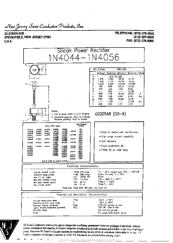 IN4050_9005649.PDF Datasheet