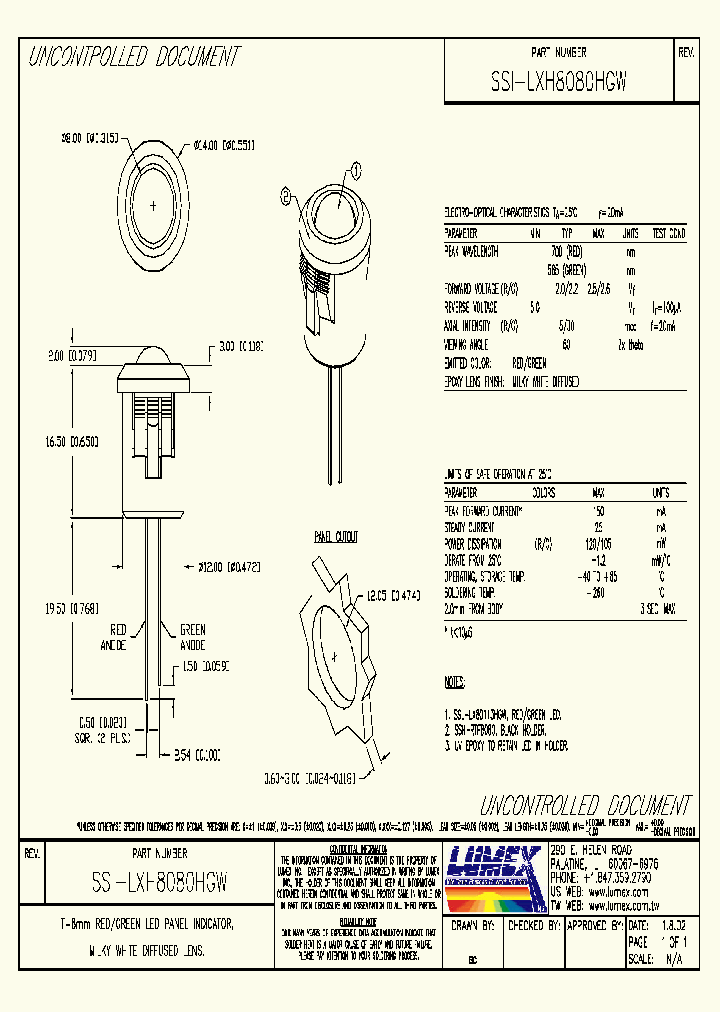 SSI-LXH8080HGW_9006019.PDF Datasheet