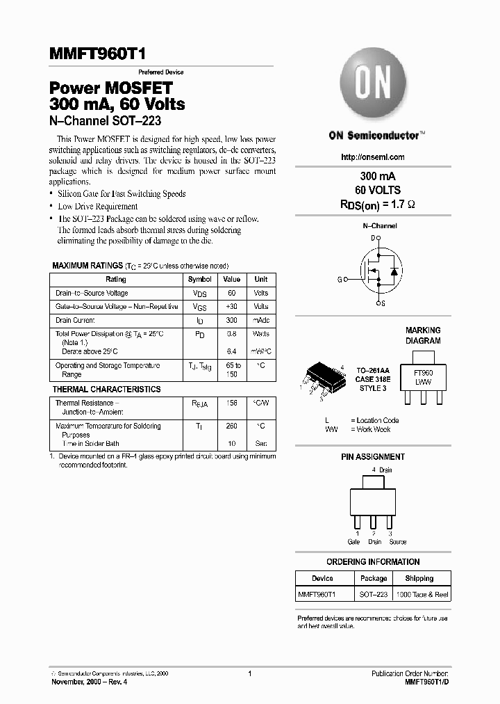 MMFT960_9011938.PDF Datasheet