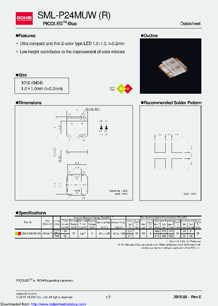 SML-P24MUWR_9011099.PDF Datasheet