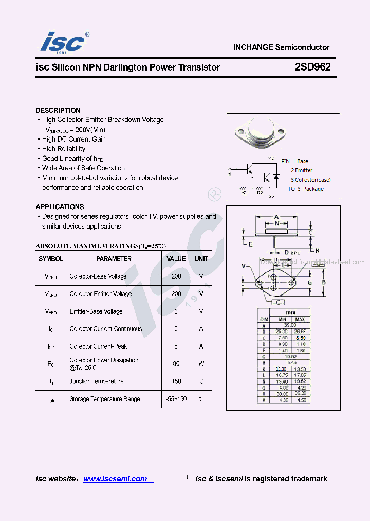 2SD962_9010871.PDF Datasheet