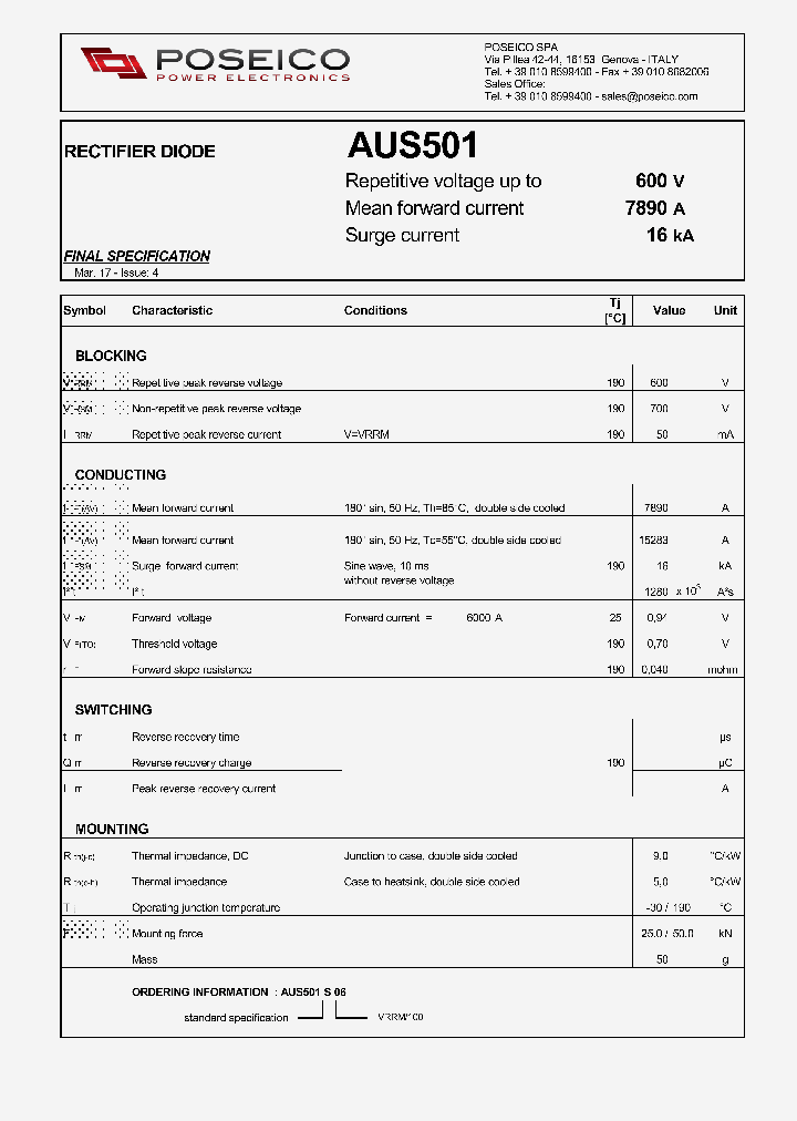 AUS501_9014806.PDF Datasheet