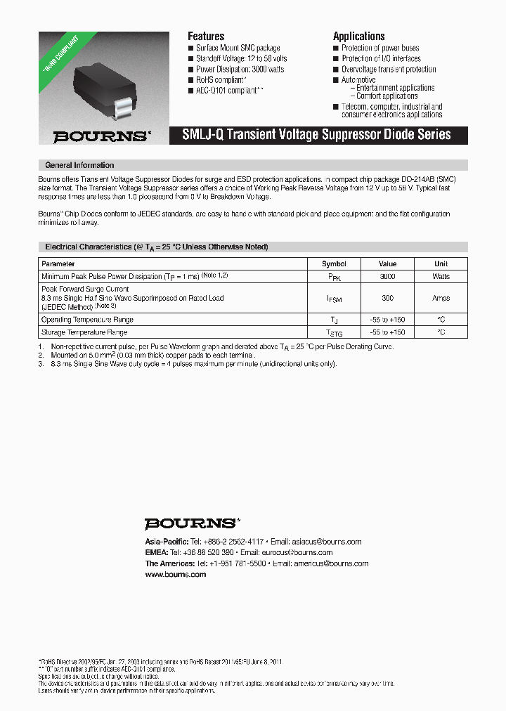 SMLJ43A-Q_9016965.PDF Datasheet