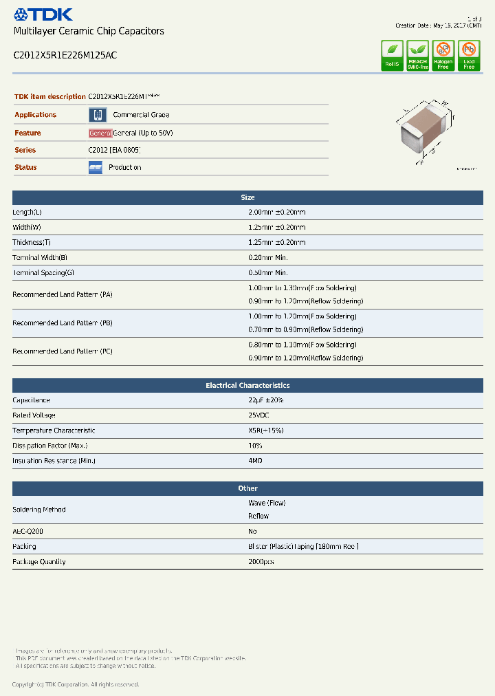 C2012X5R1E226M125AC-17_9018312.PDF Datasheet