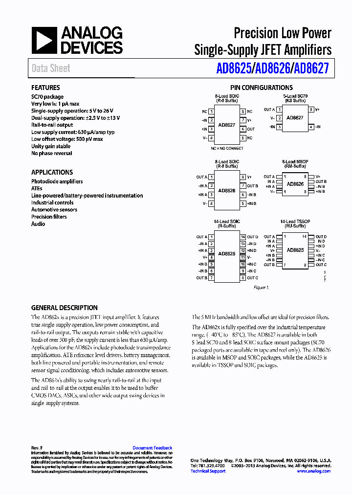 AD8626ARZ_9023582.PDF Datasheet