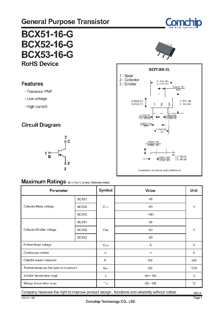 BCX51-16-G_9023799.PDF Datasheet