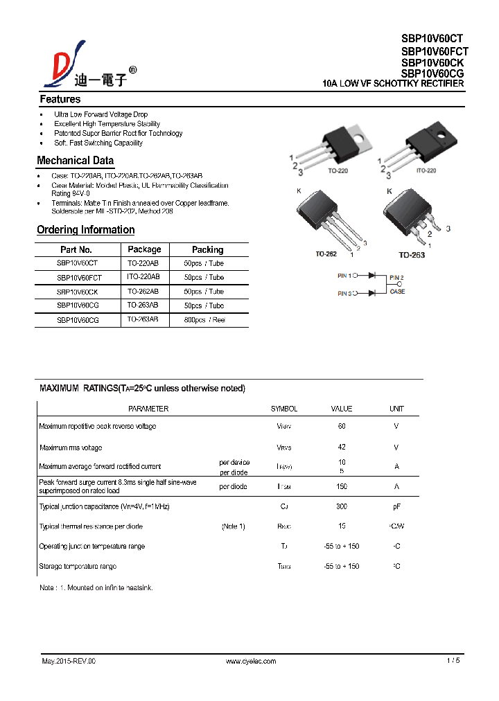 SBP10V60CT_9024611.PDF Datasheet