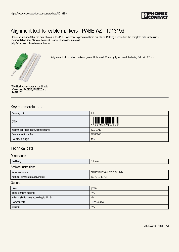 PABE-AZ_9026175.PDF Datasheet