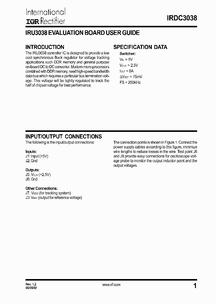 IRDC3038_9026545.PDF Datasheet