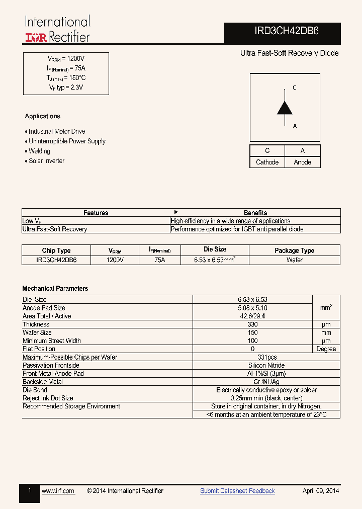 IRD3CH42DB6_9026540.PDF Datasheet