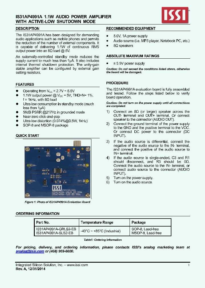 ISIS31AP4991_9032747.PDF Datasheet