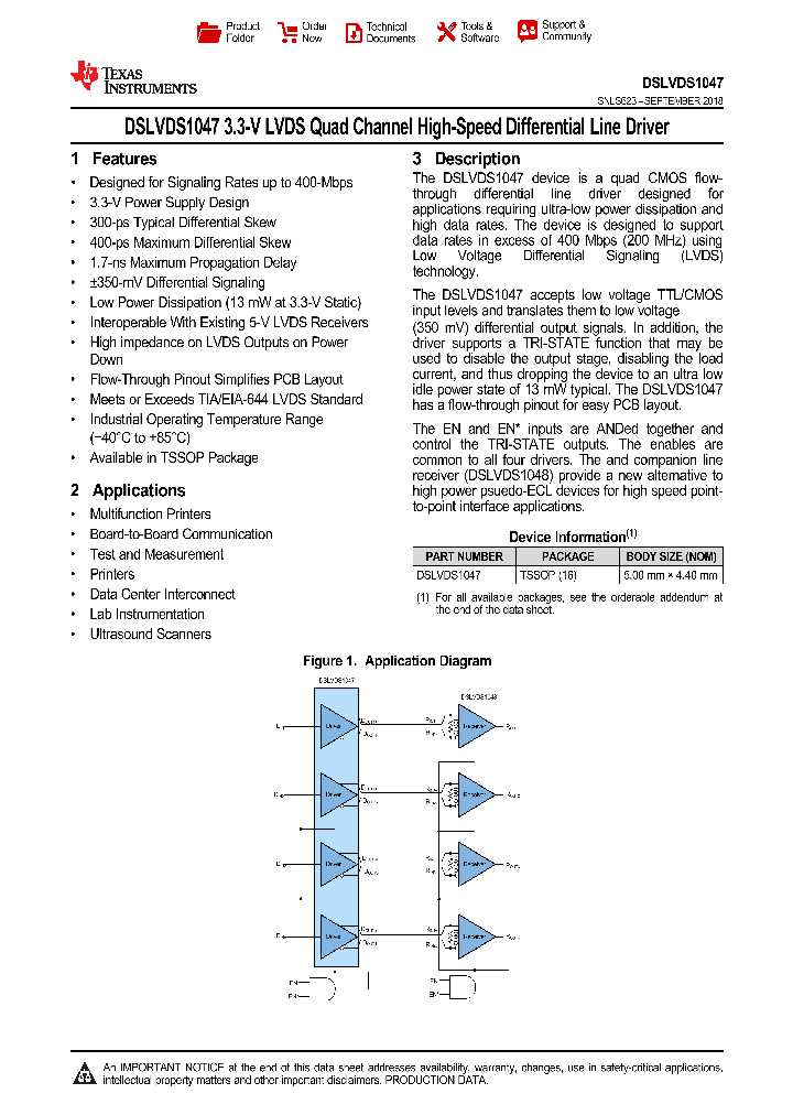 DSLVDS1047_9036302.PDF Datasheet