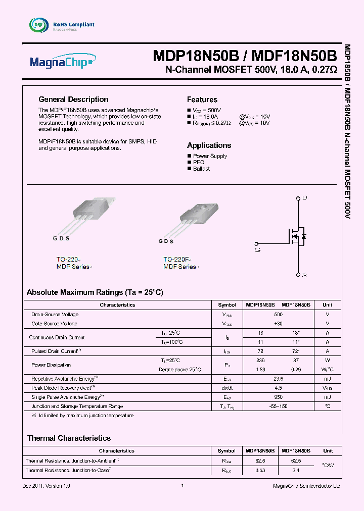 MDF18N50BTH_9038197.PDF Datasheet