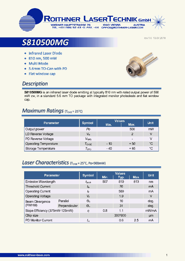 S810500MG_9038669.PDF Datasheet