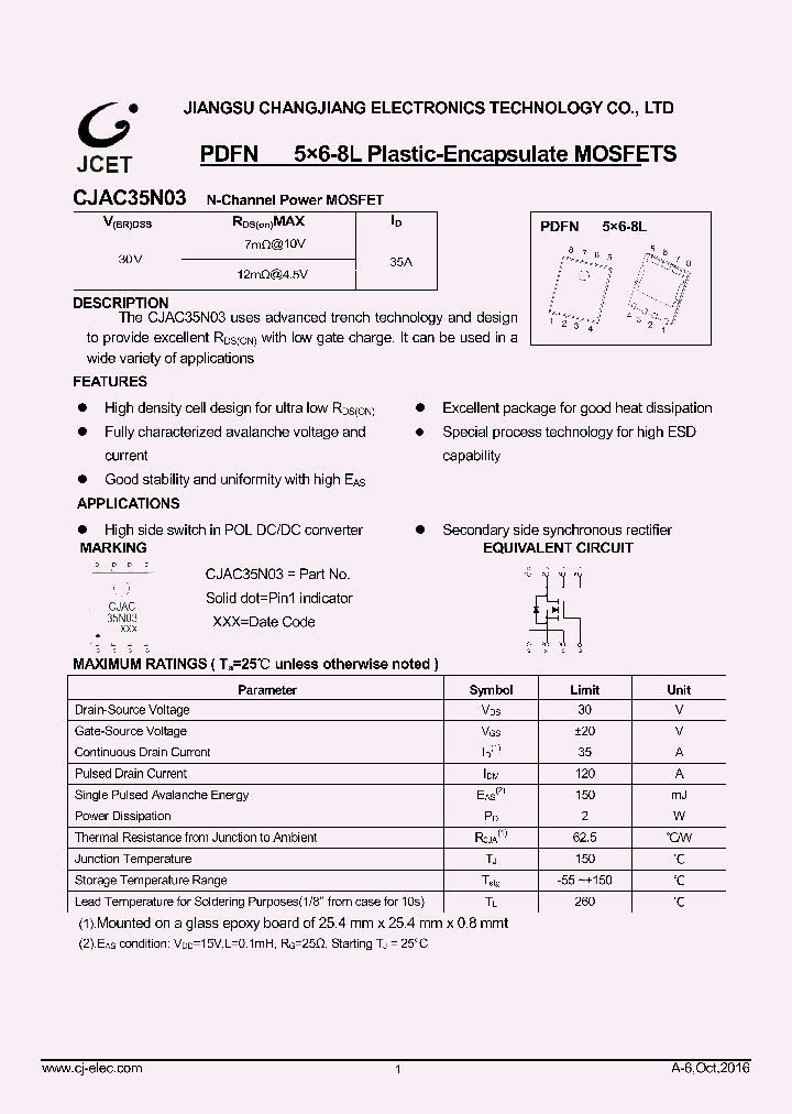 CJAC35N03_9043427.PDF Datasheet