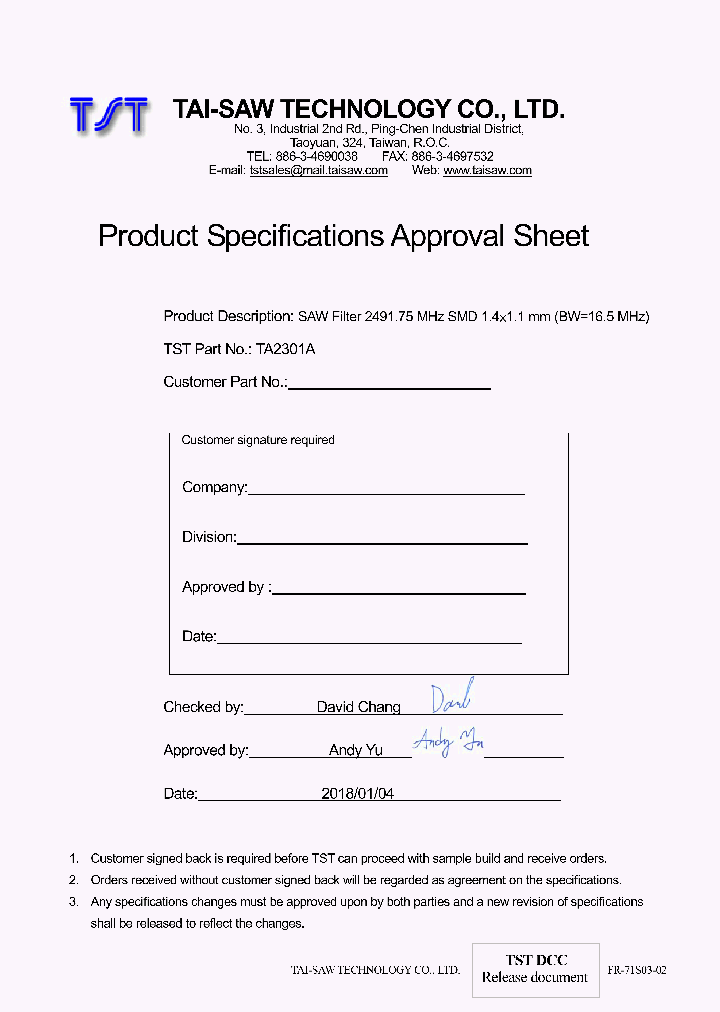 TA2301A_9046736.PDF Datasheet