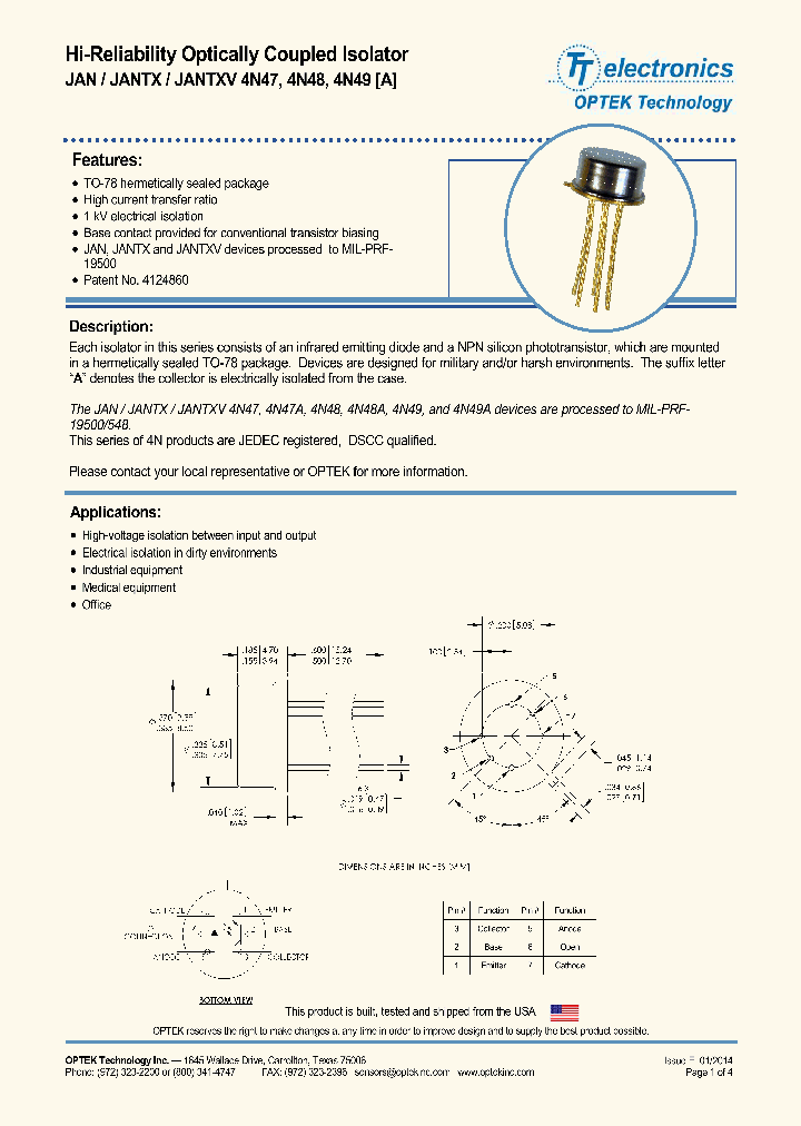 JANTX4N47_9047593.PDF Datasheet