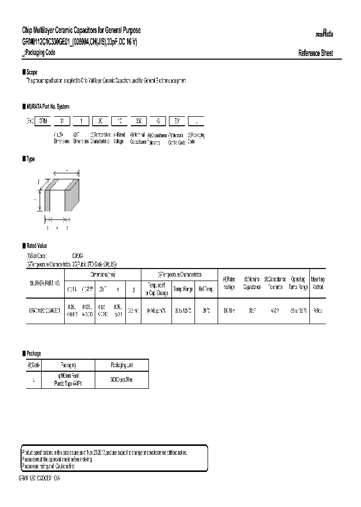 GRM0112C1C330GE01_9050354.PDF Datasheet