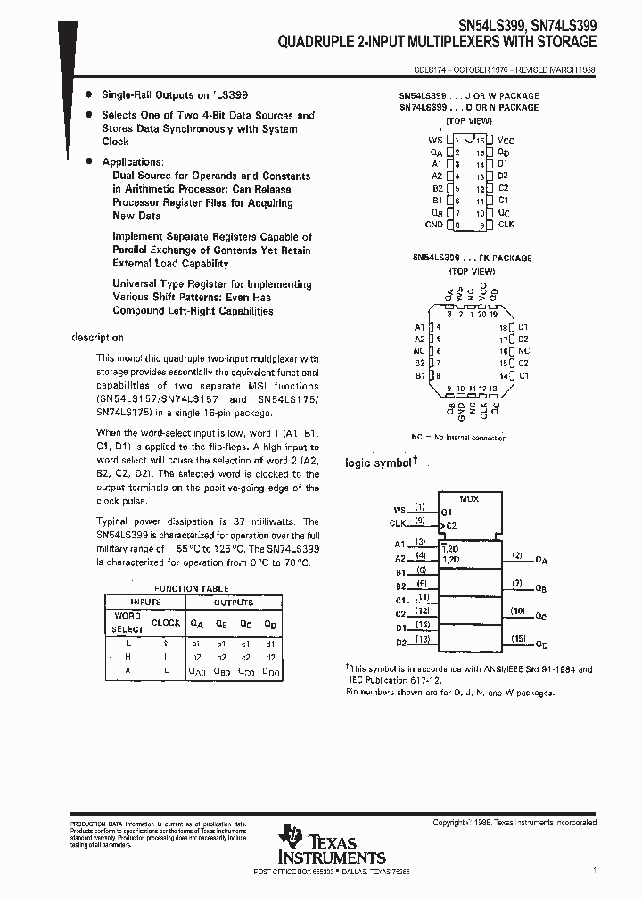 SN74LS399NSR_9052219.PDF Datasheet