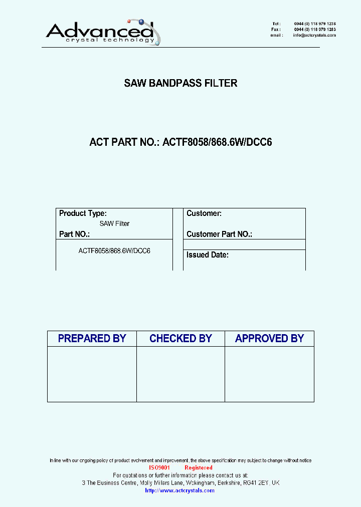 ACTF8058_9052383.PDF Datasheet