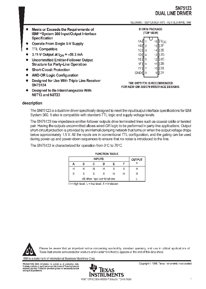 SN75123_9054166.PDF Datasheet
