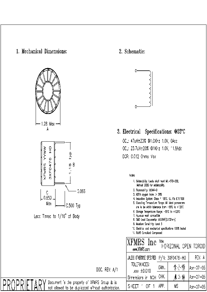 3XF0476-HO_9059337.PDF Datasheet