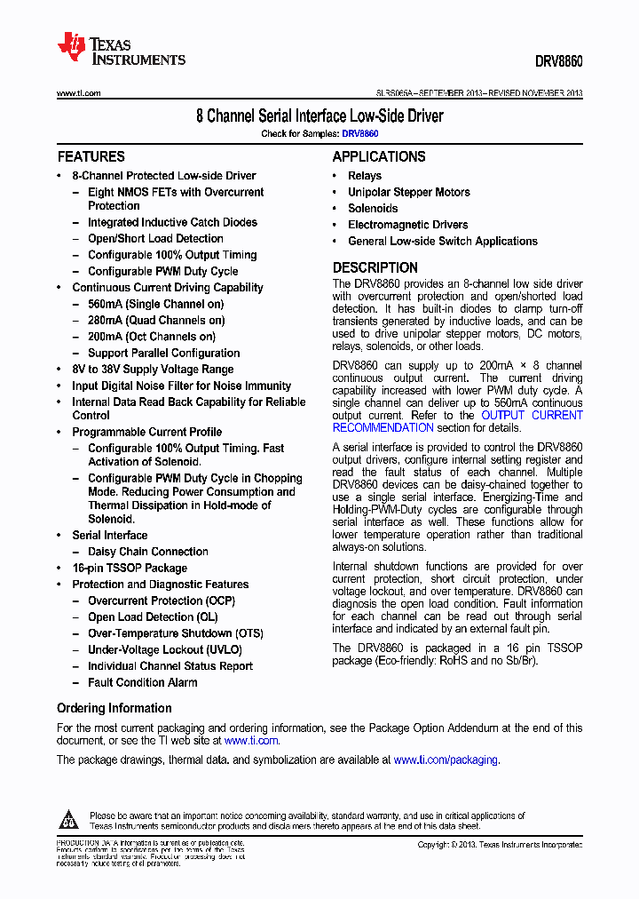 DRV8860_9061818.PDF Datasheet