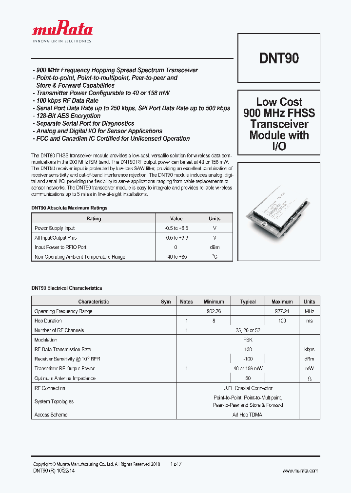 DNT90_9062985.PDF Datasheet