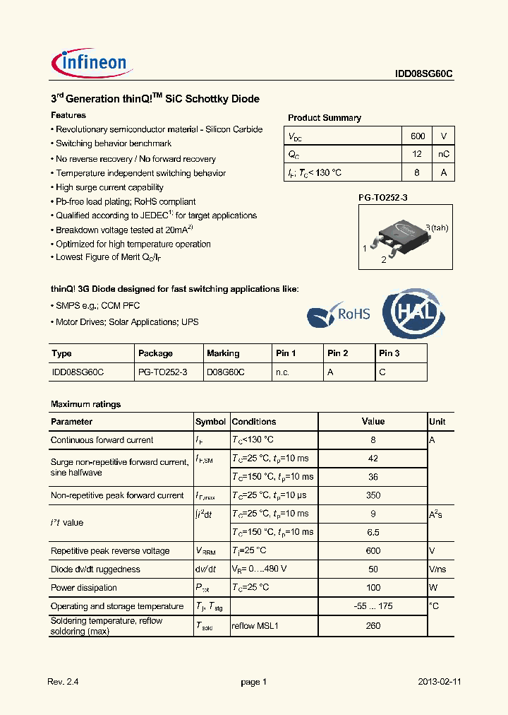 IDD08SG60C_9063413.PDF Datasheet