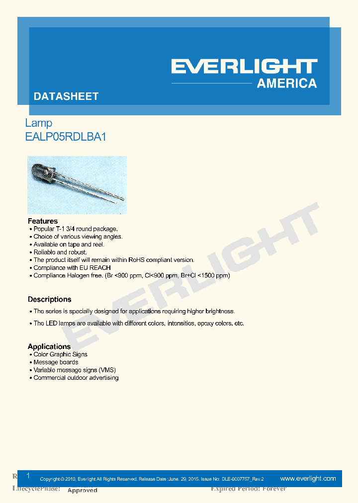 EALP05RDLBA1_9063539.PDF Datasheet