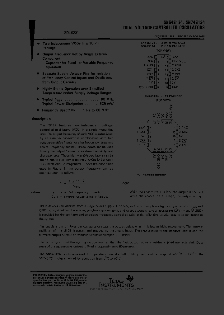 SN54S124_9065066.PDF Datasheet