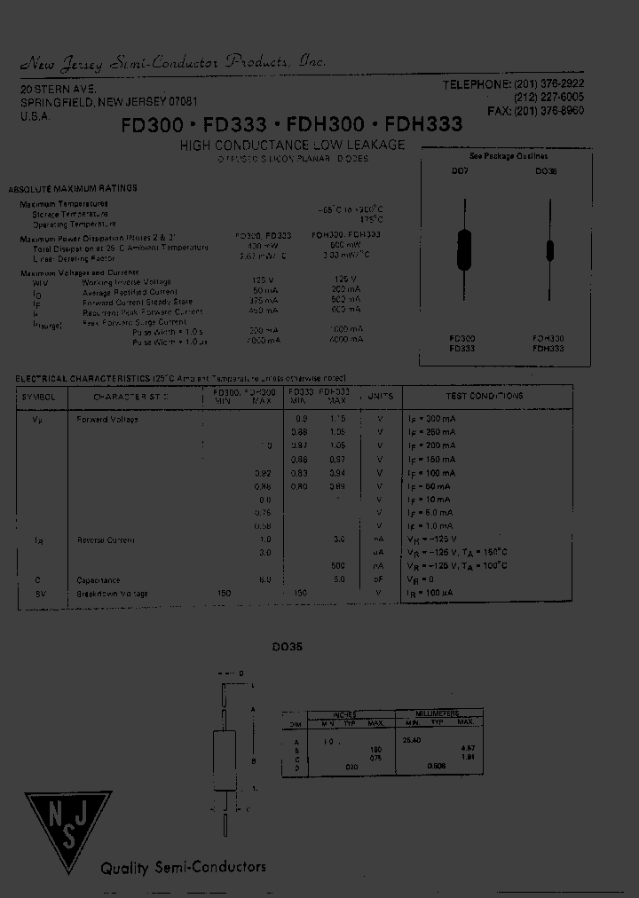 FDH300_9066377.PDF Datasheet