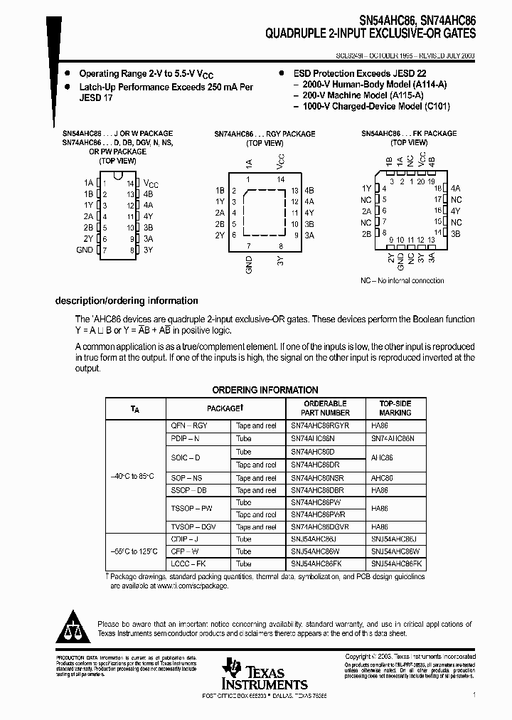 SN74AHC86NSR_9067709.PDF Datasheet