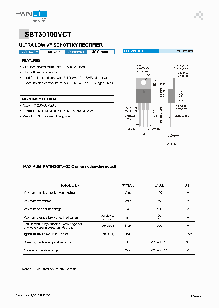 SBT30100VCT-T0-00001_9067870.PDF Datasheet