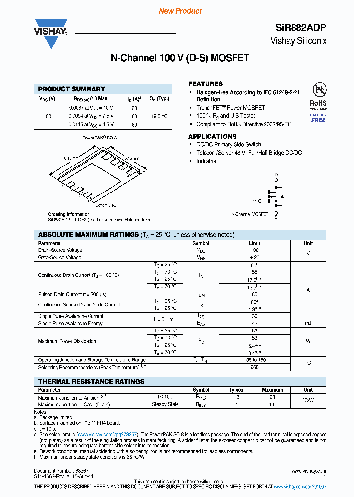 SIR882ADP_9067922.PDF Datasheet